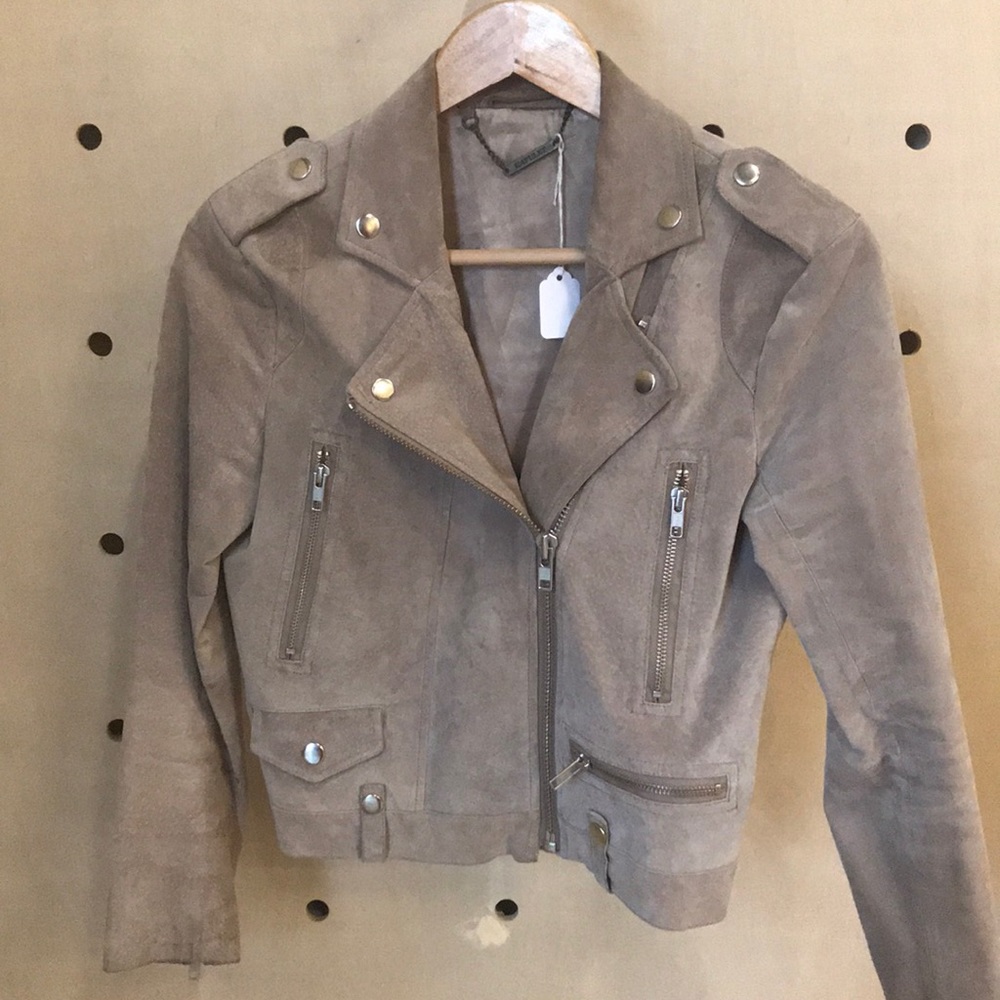 Capulet Suede Moto Jacket